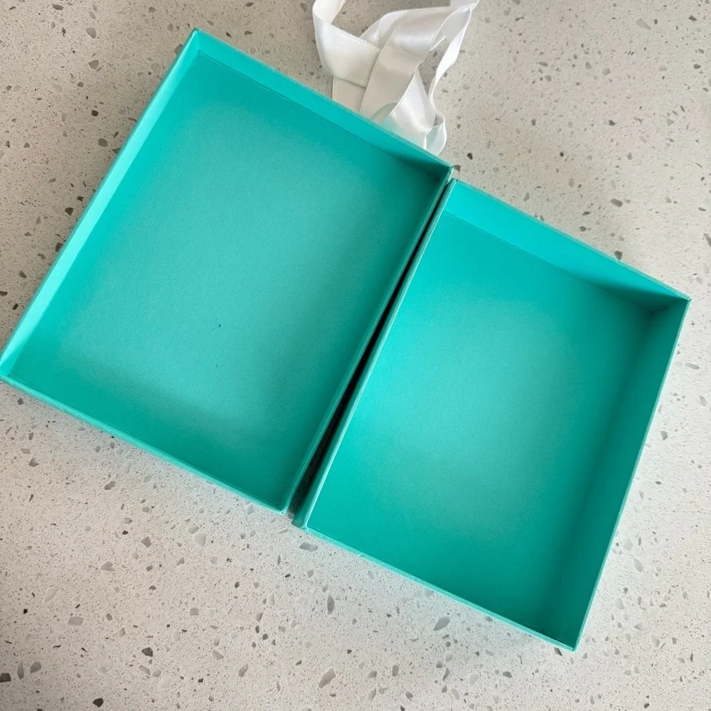 Tiffany and Co Necklace Box 8”x6”